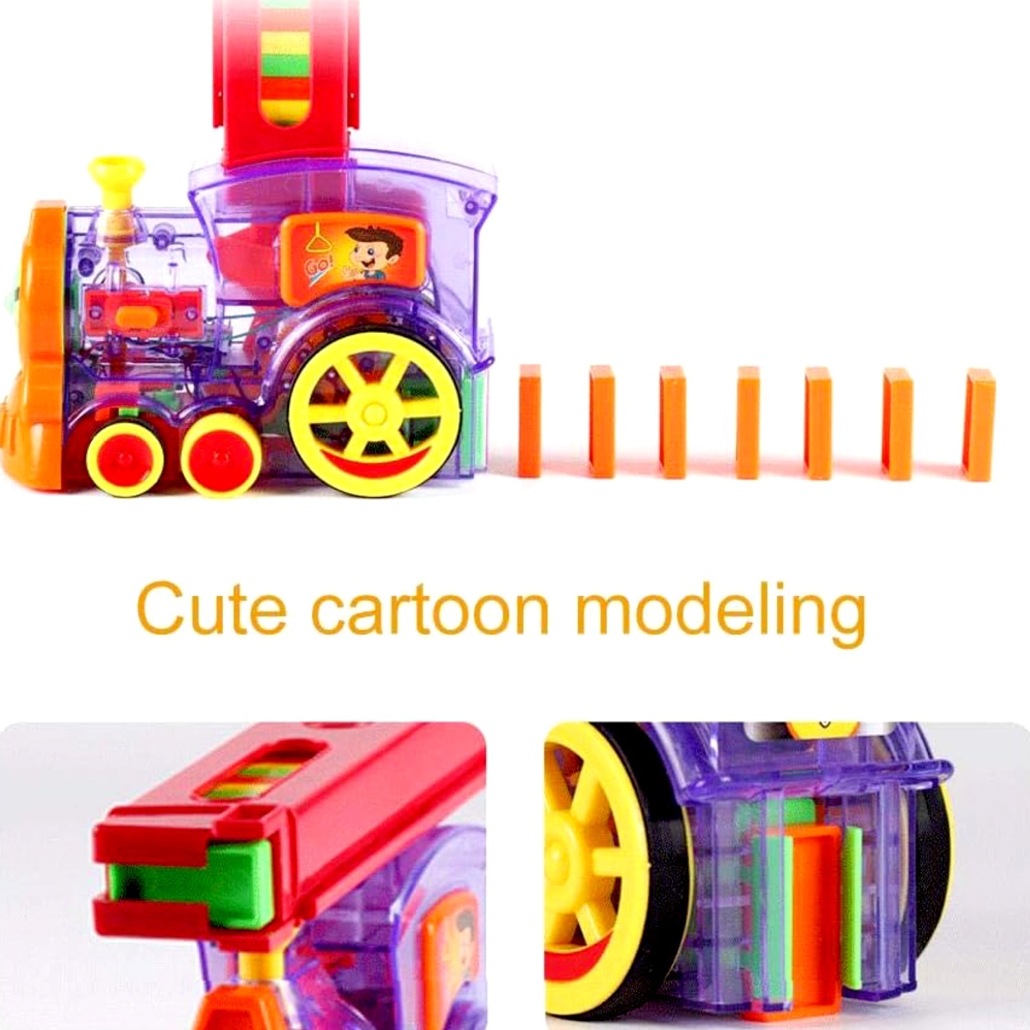 4887 Play Game Transparent Funny Train Engine with Blocks Set 60 Blocks Toy with Music and Lights Automatic Blocks Toy Train Set for Kids ( Batteries not included) 4887 Play Game Transparent Funny Train Engine with Blocks Set 60 Blocks Toy with Music and Lights Automatic Blocks Toy Train Set for Kids ( Batteries not included)